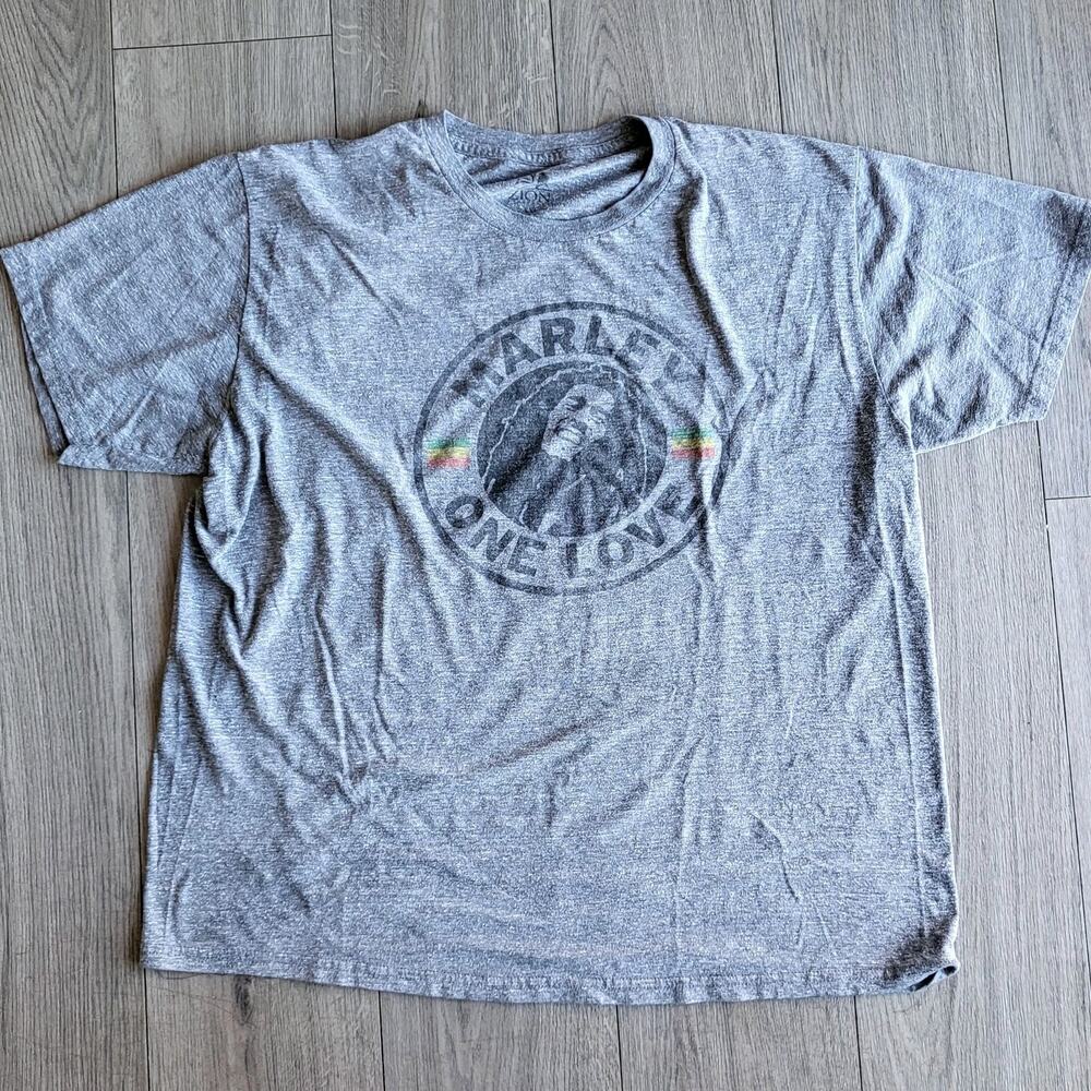 Bob Marley Reggae Music T-Shirt Size XXL Marley One Love by Zion Rootswear
